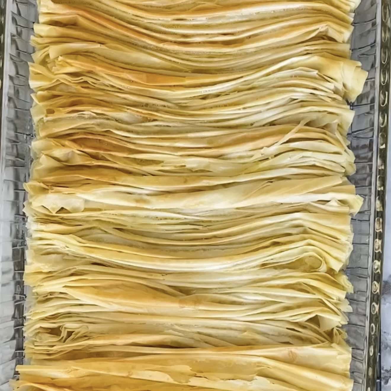 phyllo cake baked for additional 10 minutes 