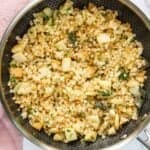 sabudana khichdi in a pan