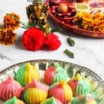 colorful ukadiche modak