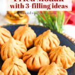 fried modak pinterest pin