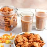 namakpare served with chai