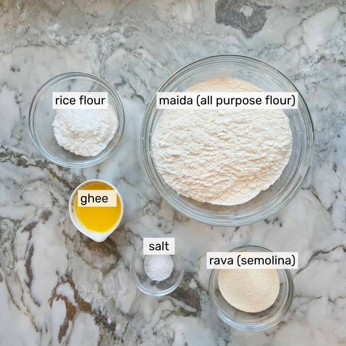 ingredients for chirote 
