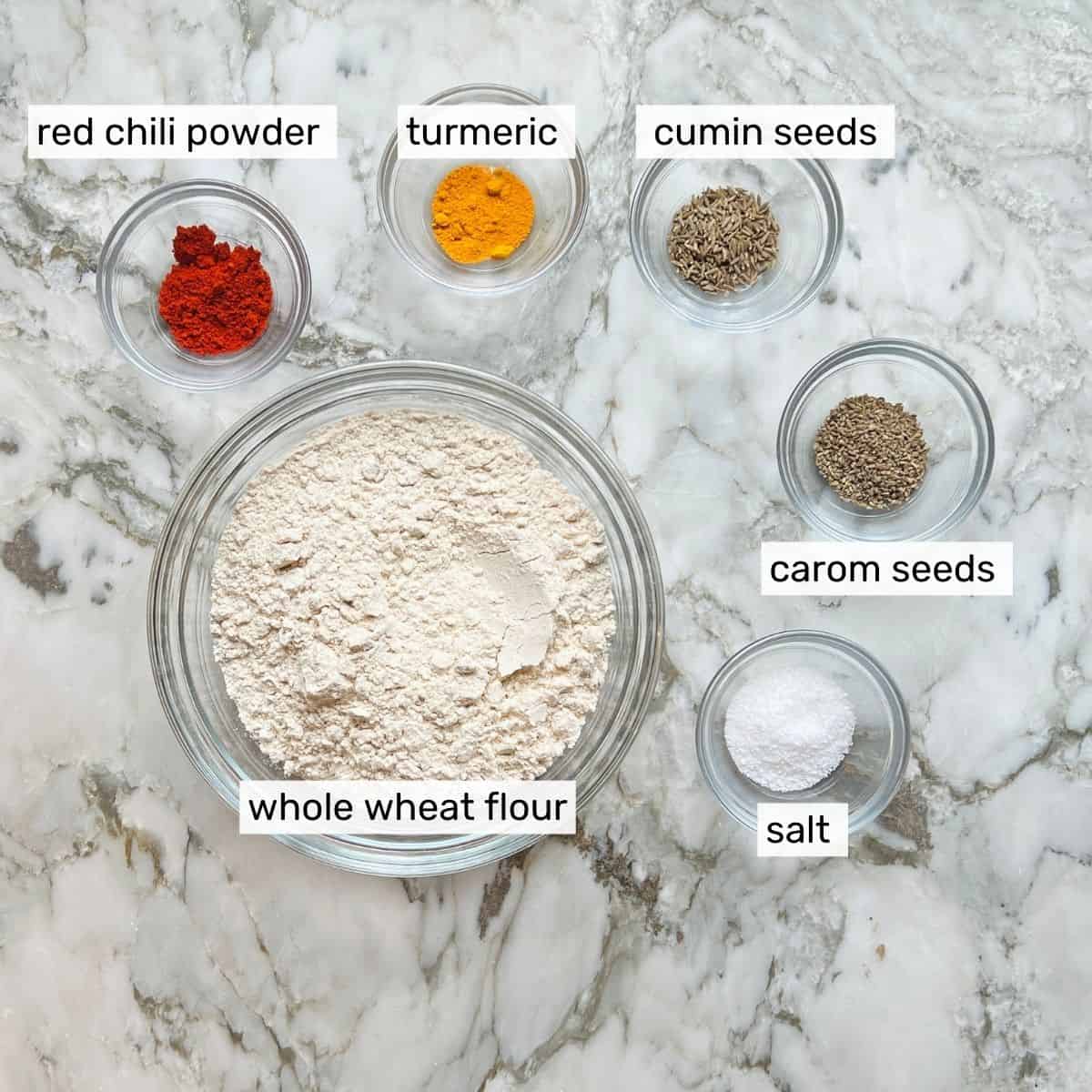 ingredients to make namakpare 