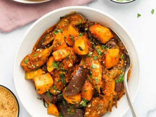 Aloo Baingan subzi