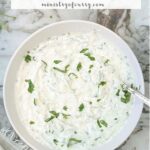 pinterest pin for cucumber raita.