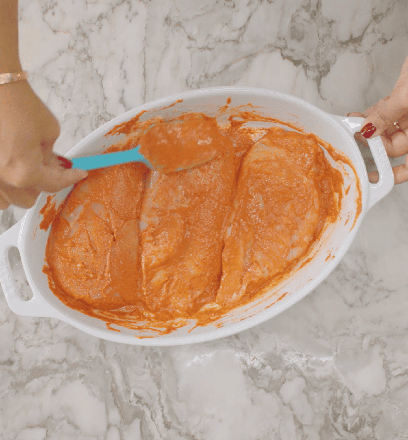 marinating chicken breasts for chicken tikka masala