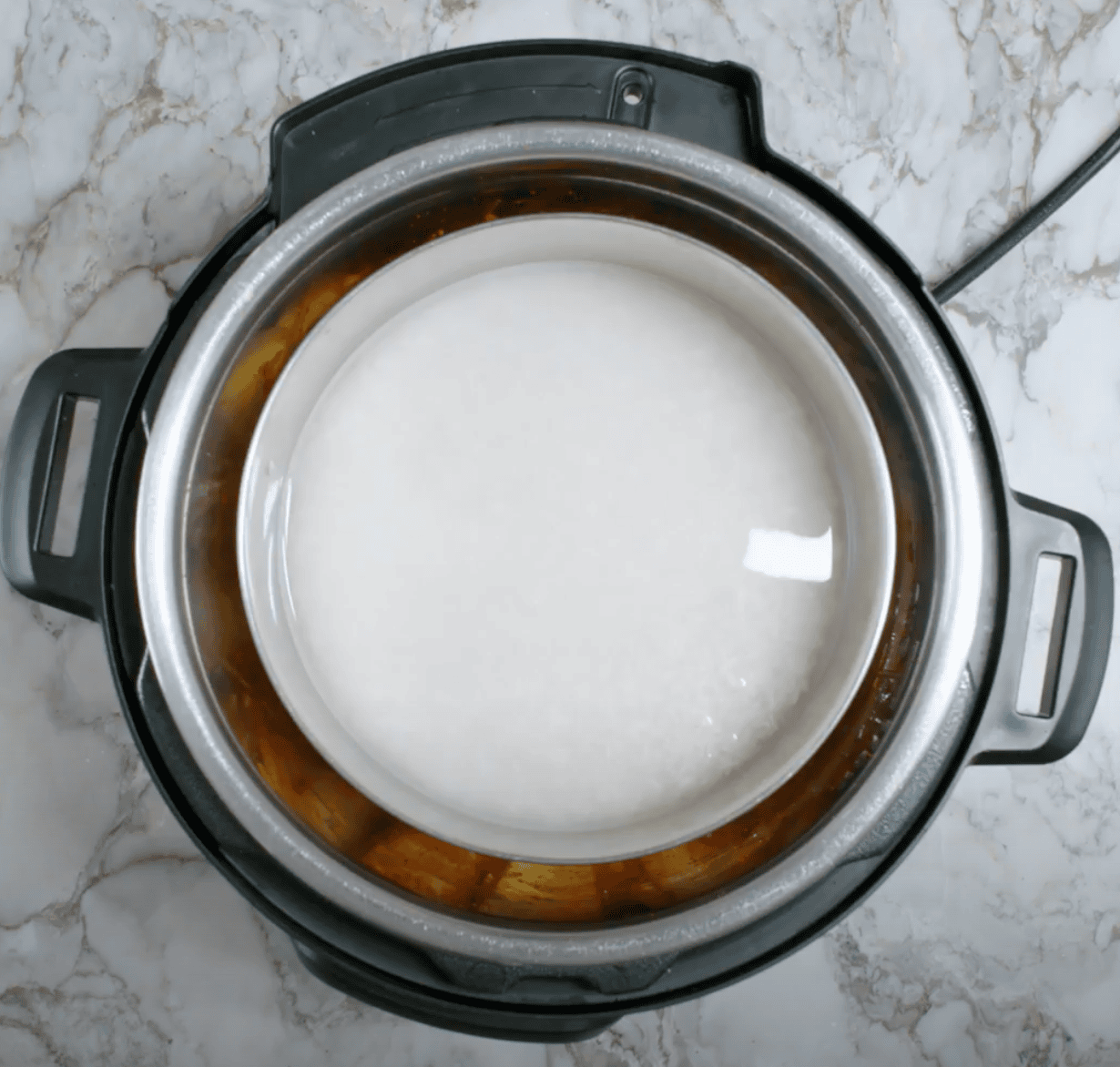 pot in pot rice bowl in the Instant Pot 