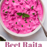 Beet Raita
