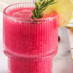 pomegranate rose spritz