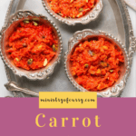 Carrot Halwa