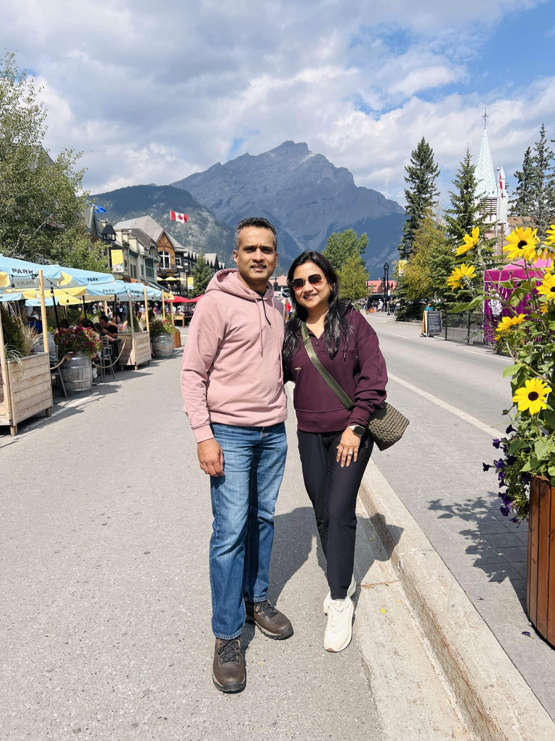 downtown banff canada
