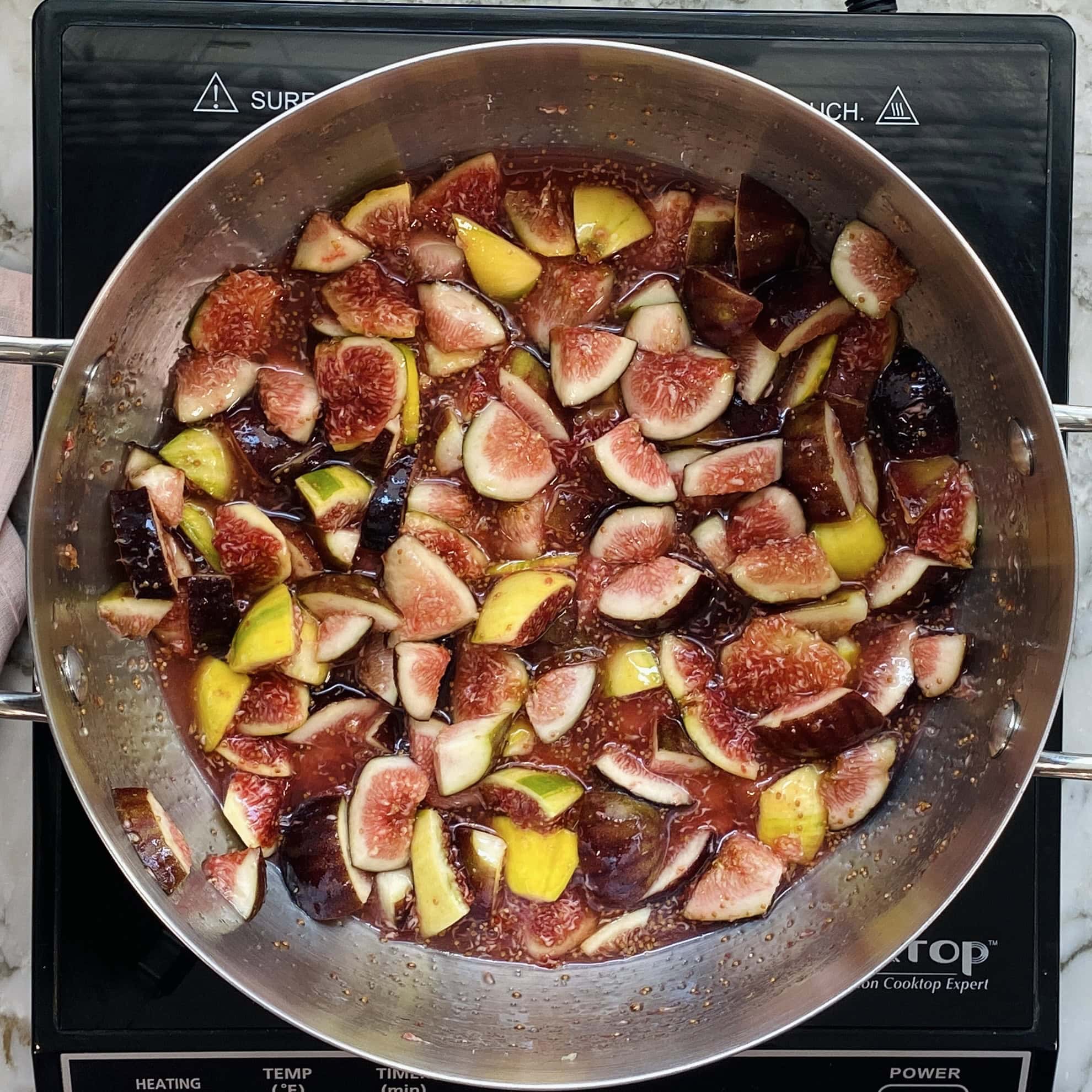 casserole with fig jam ingredients 