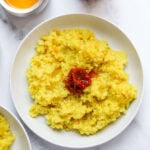Khichdi served with pickle