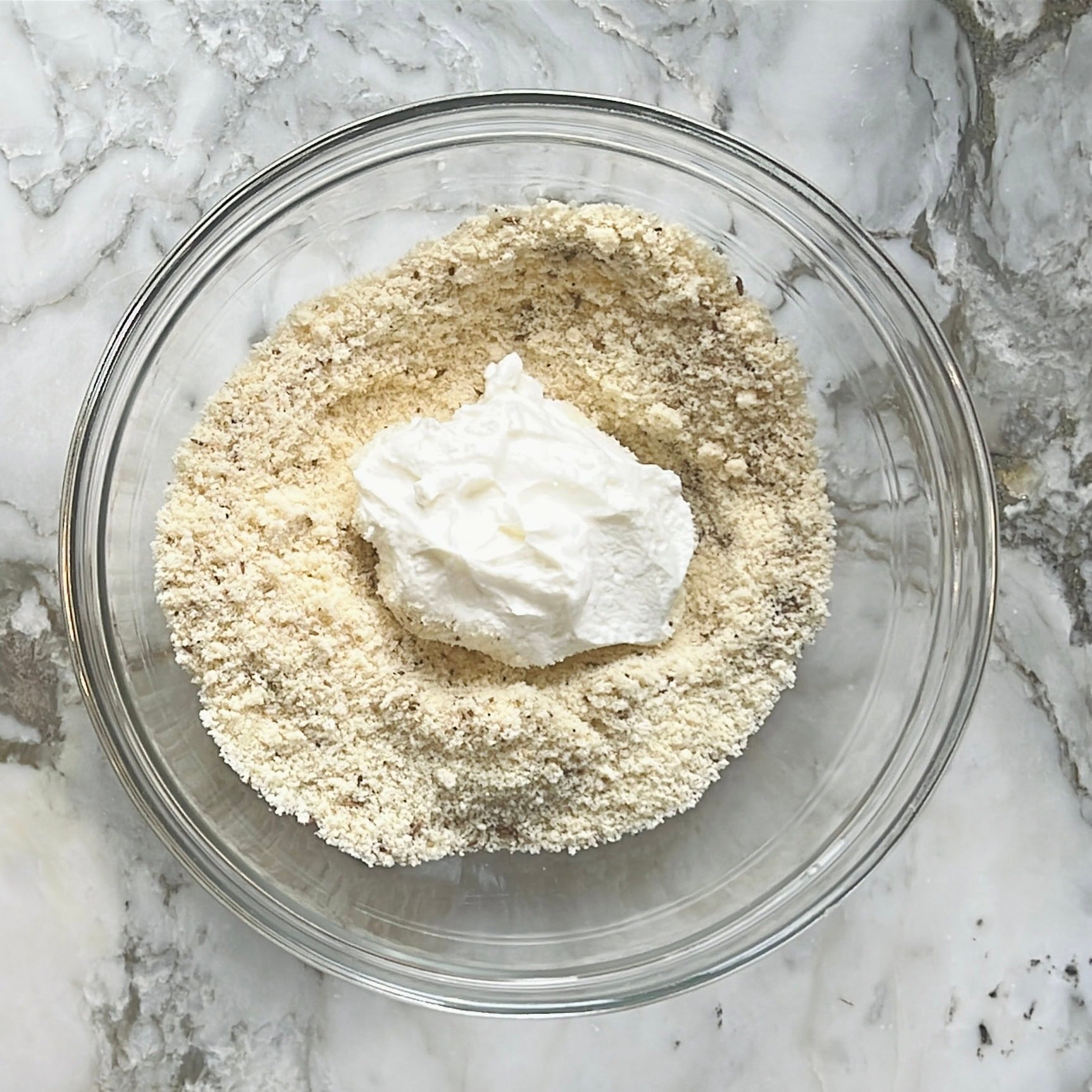 greek yogurt added to bagel bites dry ingredients