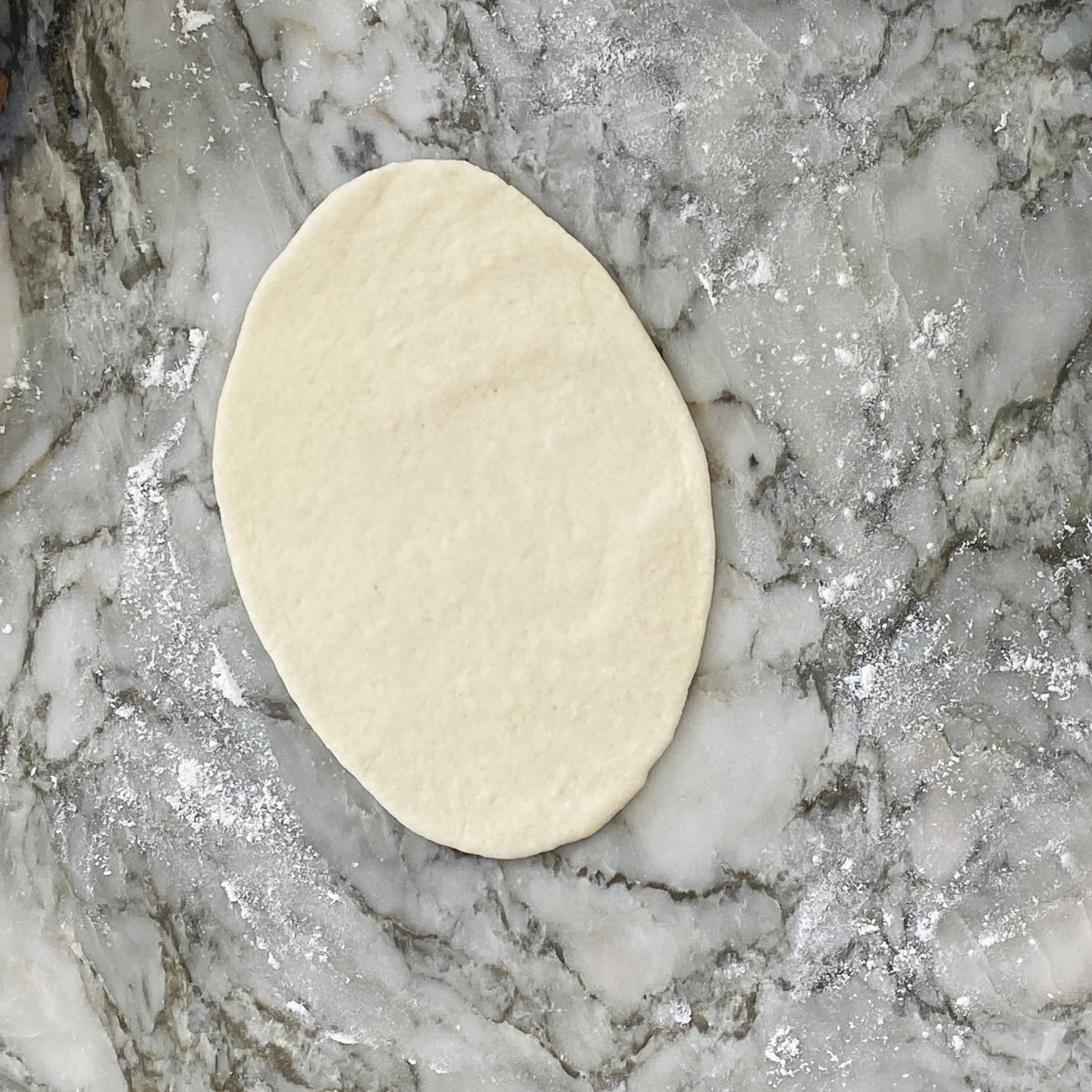 rolled naan.